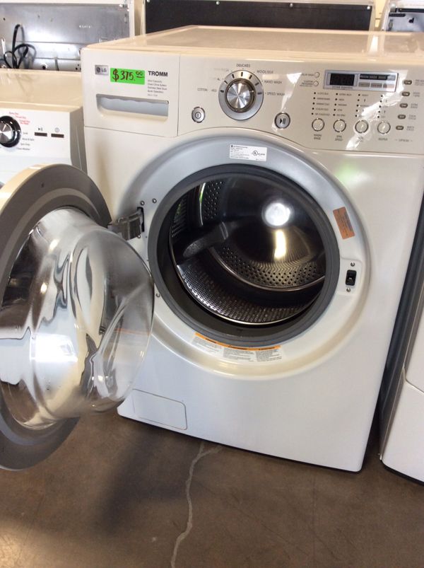 LG Tromm front loader Washer for Sale in North Las Vegas, NV OfferUp