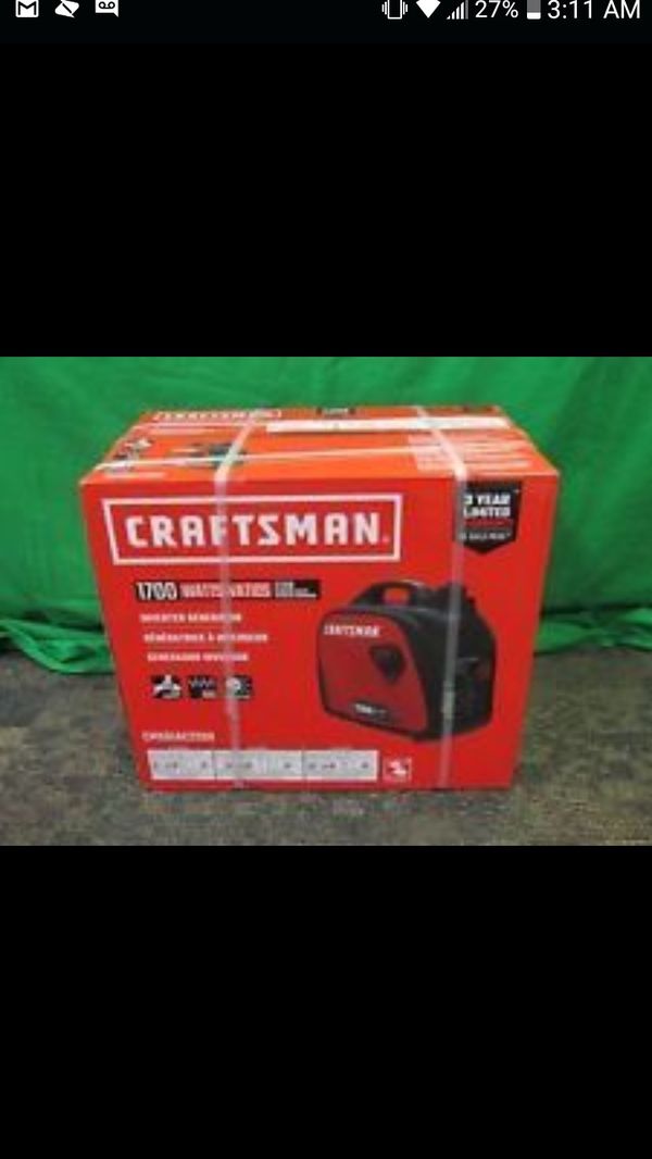 craftsman generator 2200 watt