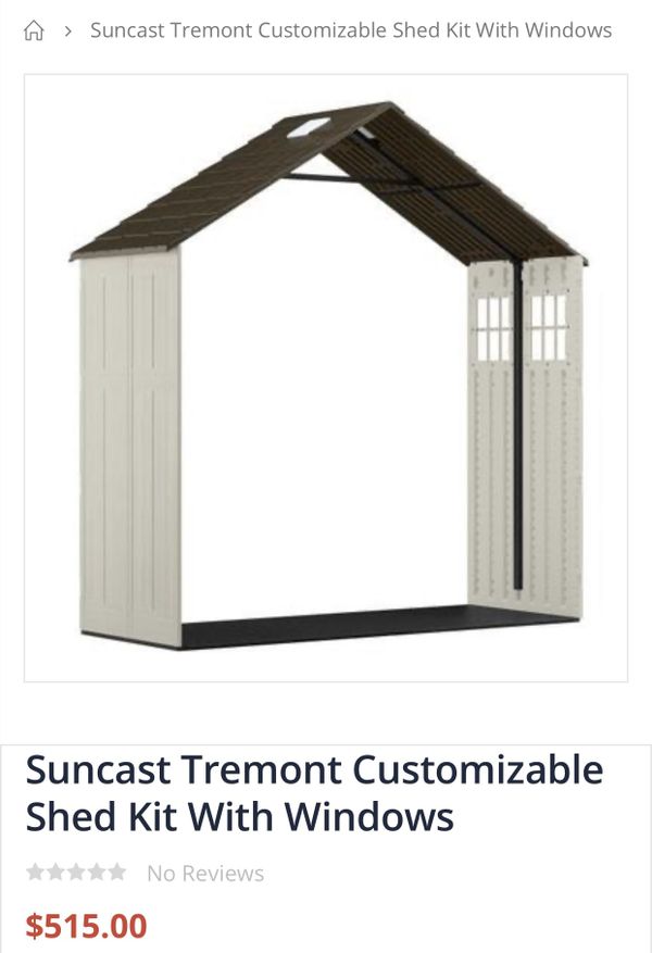 Suncast storage shed extension kit for Sale in Redlands, CA OfferUp
