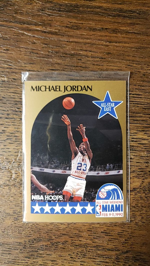 Rare Michael Jordan All-Star East NBA Basketball Card for Sale in ...