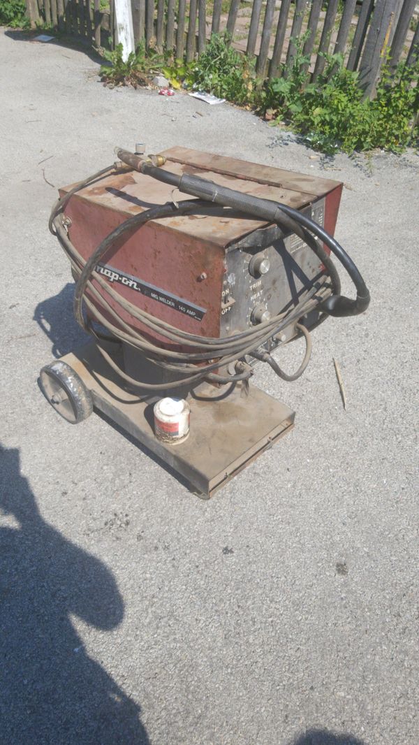 Snap on mig welder 140 amp for Sale in Joliet, IL OfferUp
