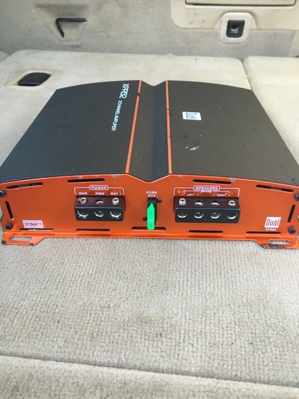 Dual Amp Xpr52 Wiring Diagram