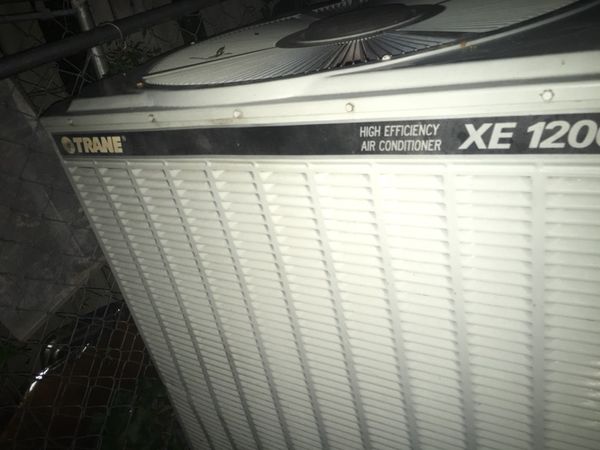 AC unit 3 1/2 ton Trane model XE 1200 for Sale in Raleigh, NC - OfferUp