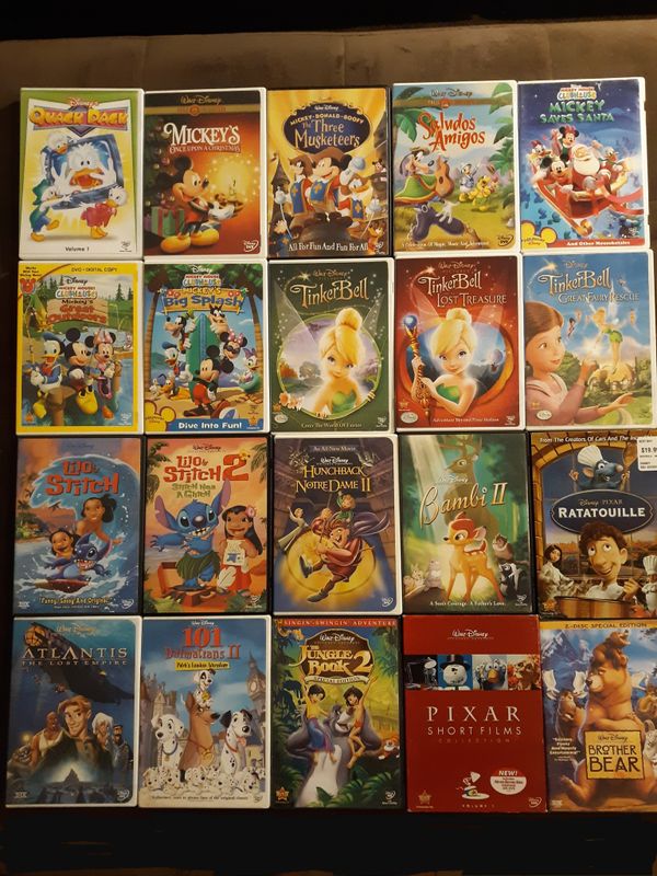 Huge Disney Dvd Collection - 80 Dvds To Choose From   All Discs In 