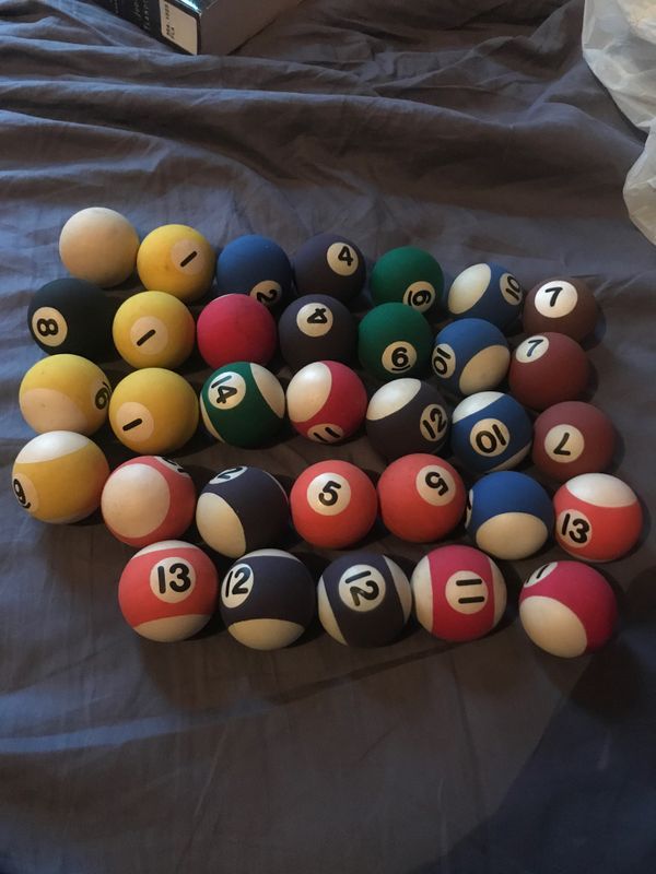 Super bounce billiard balls for Sale in North Canton, OH OfferUp