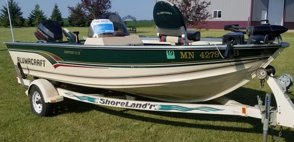 1996 Alumacraft 170 Competitor CS 17ft Boat/Motor/Trailer for Sale in ...