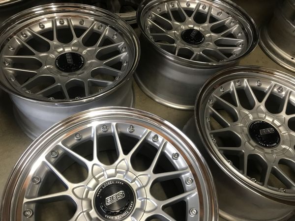 BBS RS2 RSII RS713 18x9 18x10 Custom Concave 3-Piece Step Lip ...