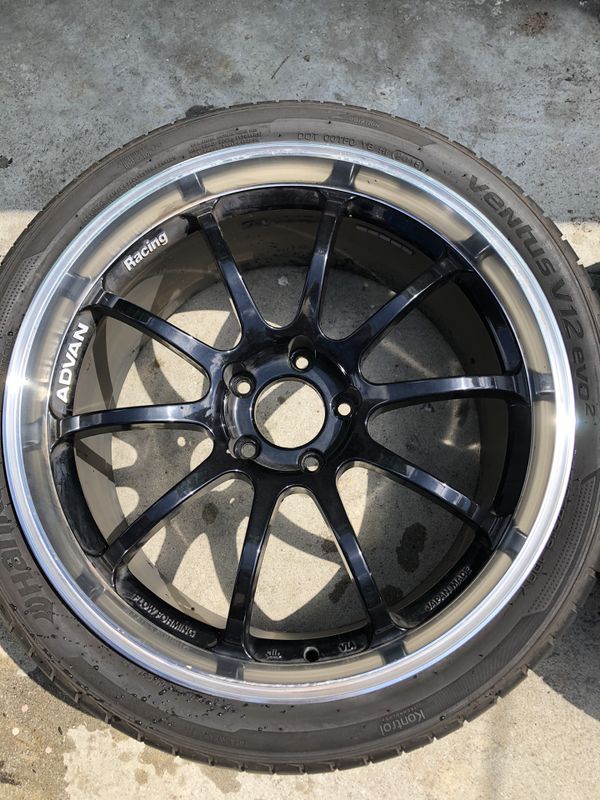 Advance racing RSD wheels 19x8.5 rears 19x9.5 tires still good for Sale ...