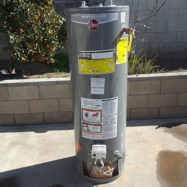 rheem 40 gallon water heater