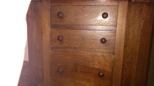 Beautiful Antique Early 1900 Martha Washington Sewing Cabinet All