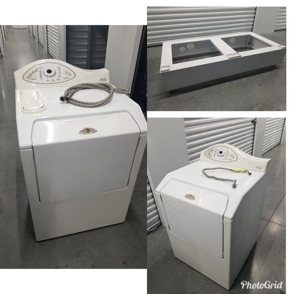 Washer, Dryer, and Stand/riser, Maytag Neptune for Sale in Irvine, CA OfferUp