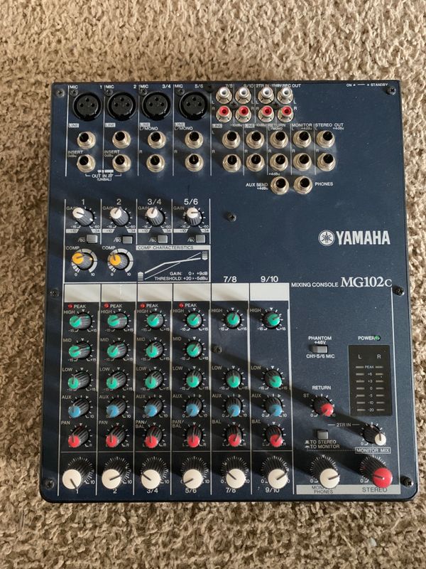 Yamaha MG102c mixing board for Sale in Frankfort, IL OfferUp