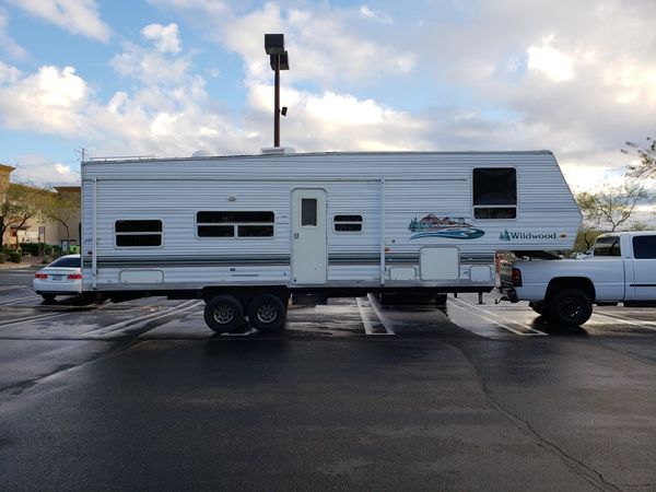 ebay 5th wheel toy haulers