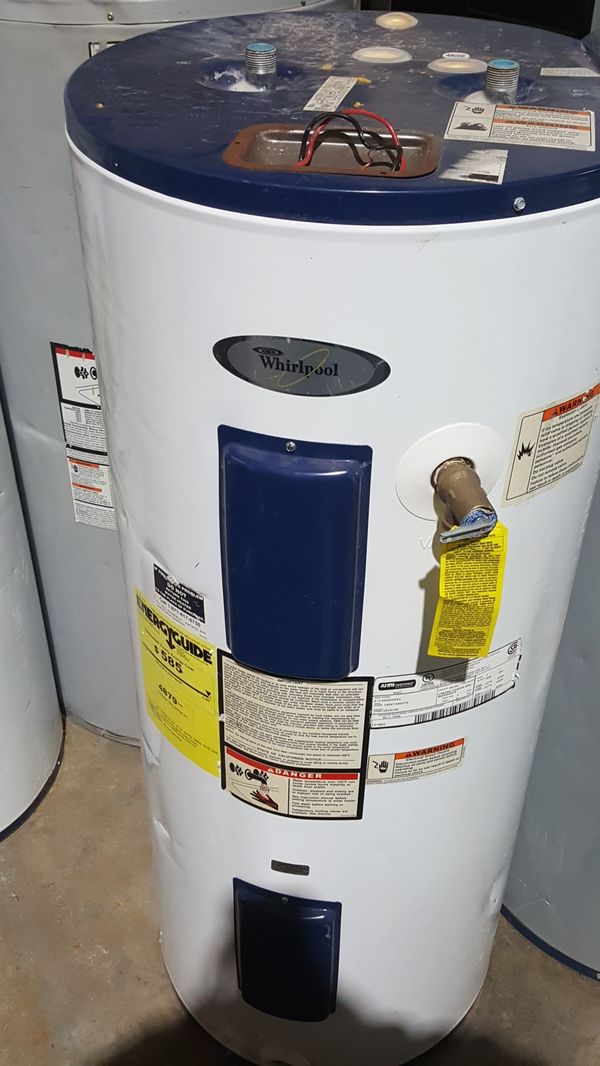 Whirlpool 50 gallon electric water heater for Sale in Tulsa, OK - OfferUp