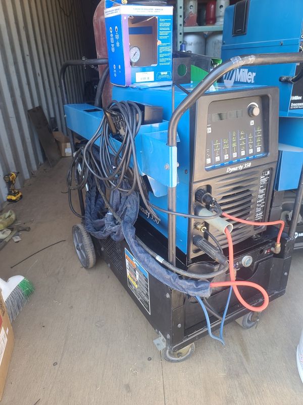 Miller Dynasty 350 AC/DC tig welder only 152 hours for Sale in