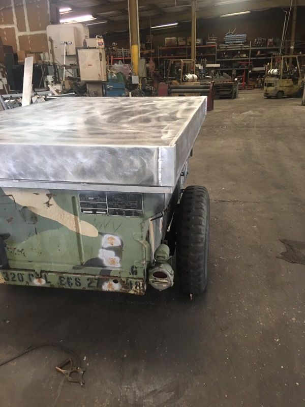 M416 aluminum military trailer lid cover new for Sale in Longwood, FL ...