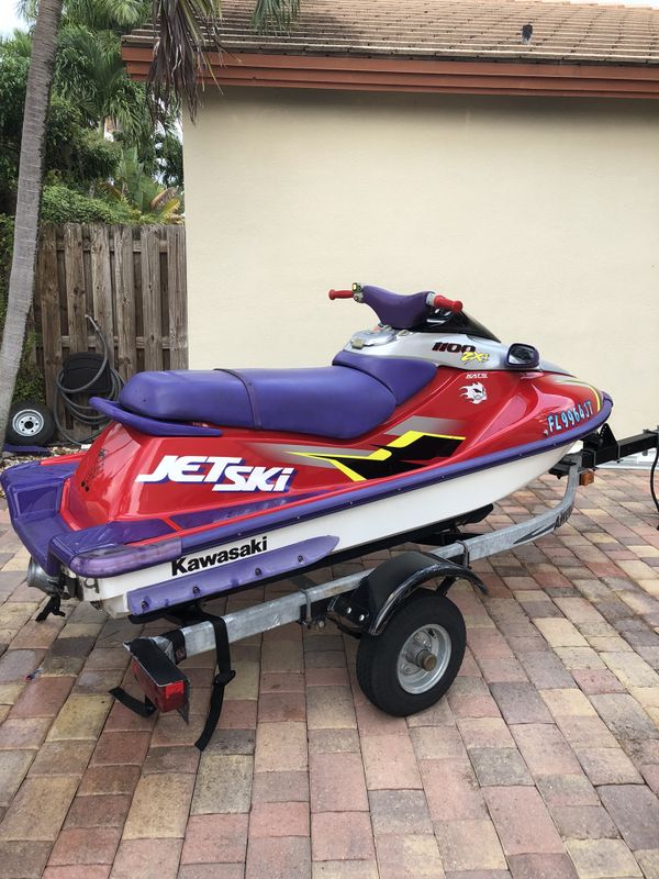 Kawasaki ZXI 1100 Jet Ski for sale or trade for Sale in Miami, FL - OfferUp