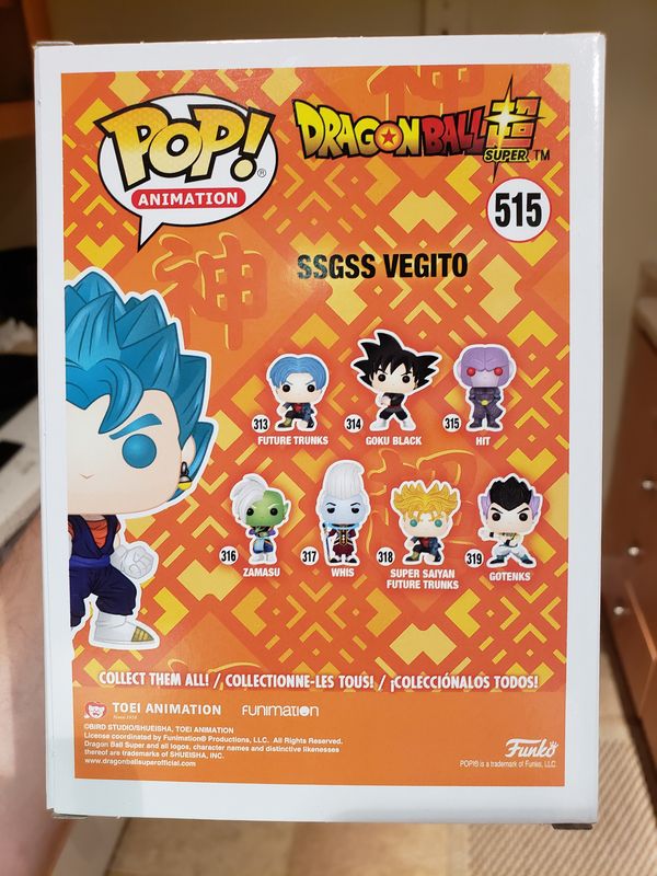 ssgss vegito pop hot topic
