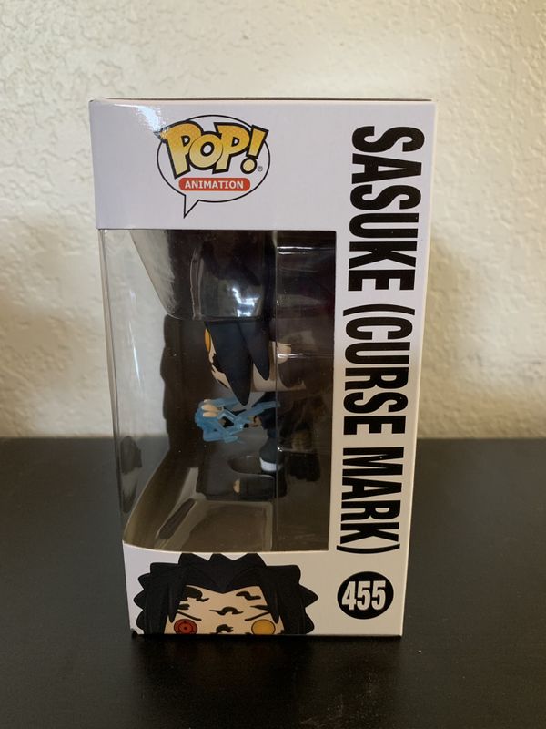 sasuke uchiha curse mark funko pop