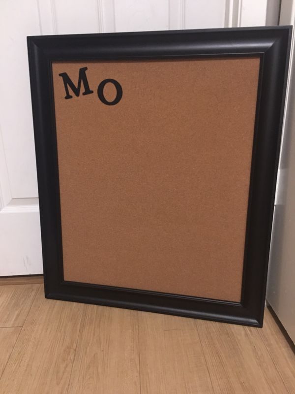 Hobby Lobby Black Framed Cork Boards Wall Decor 28”x24” for Sale in Pasadena, TX OfferUp