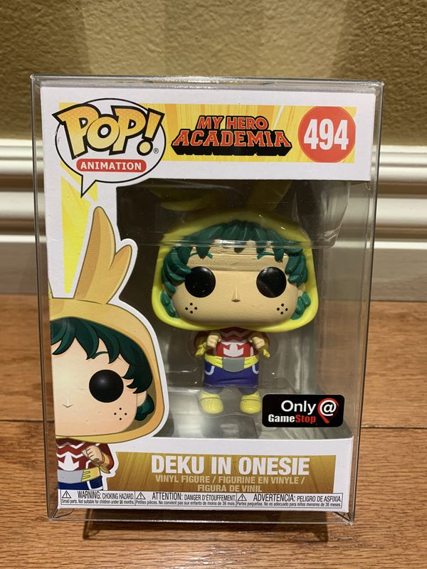 deku in onesie pop gamestop