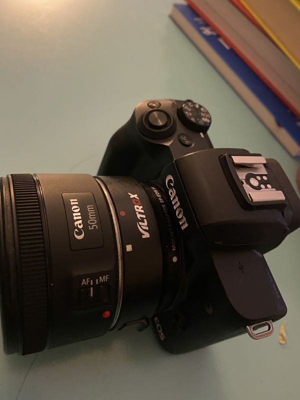 Cannon M50 mirrorless camera with cannon EF 50mm/1.8 lens for Sale in ...