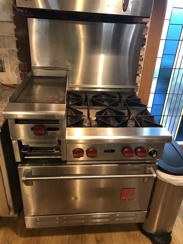 Wolf commercial stove for Sale in Newport Beach, CA OfferUp