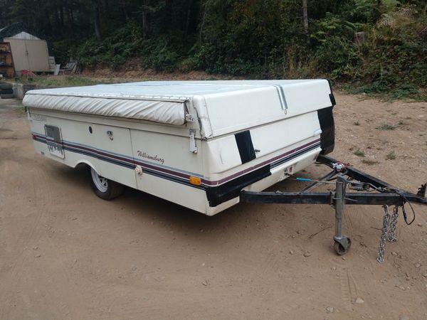 1985 coleman pop up camper canvas replacement