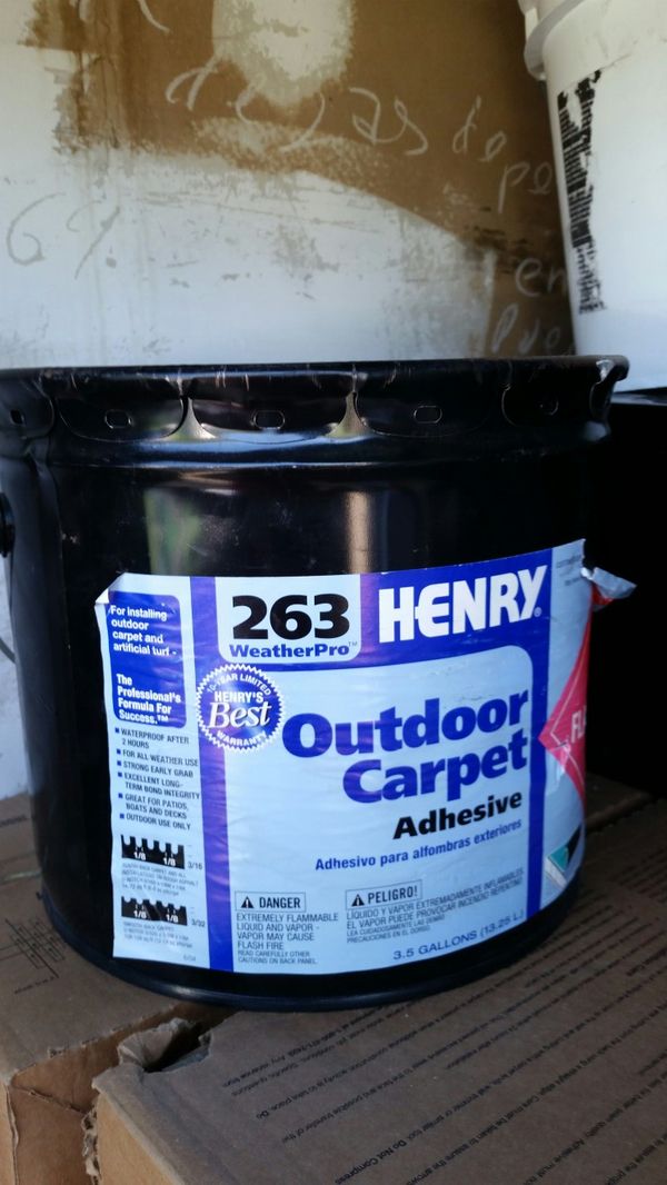 Henry 263 Outdoor Carpet Adhesive Carpet Vidalondon