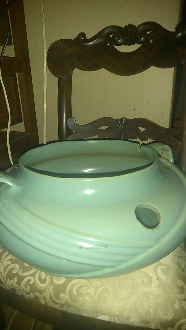 Antique Zanesville ceramic large humidifier art pottery for Sale in