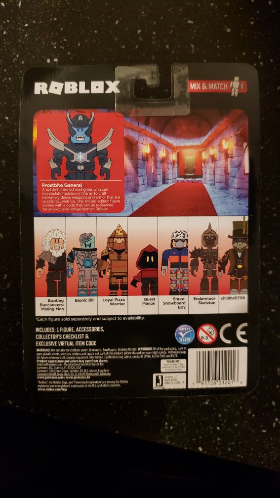 Sdcc 2019 Roblox Frostbite Exclusive Without Code No Code For