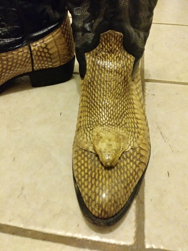 Botas de vibora con cabeza for Sale in Fort Worth, TX - OfferUp