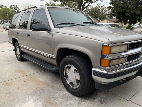 98 Chevy Tahoe LT AWD/4x4• for Sale in Fontana, CA - OfferUp