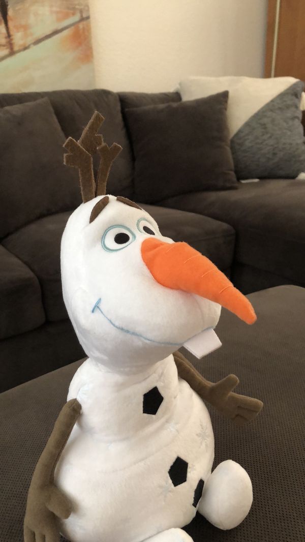 olaf soft toy disney store