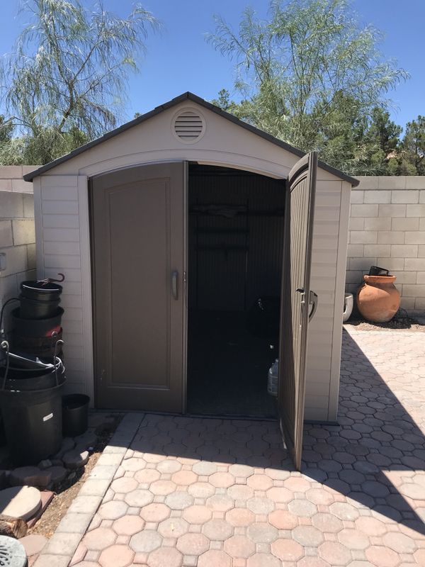 free storage shed 146” x 92” x 95” for sale in las vegas