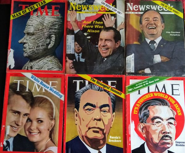 4 Vintage Times Magazines, 2 Vintage Newsweeks for Sale in Raleigh, NC ...