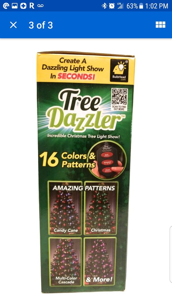 Christmas tree dazzler lights for Sale in San Antonio, TX