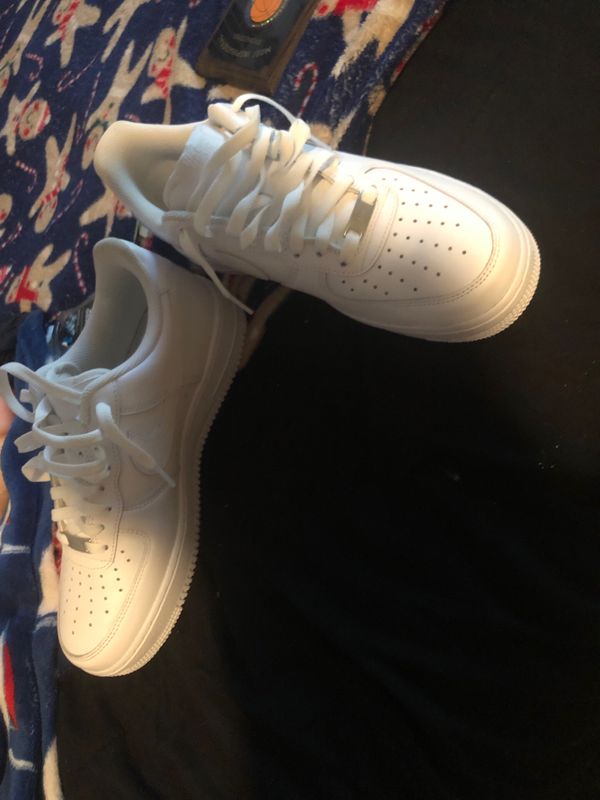 air force one shoe crease