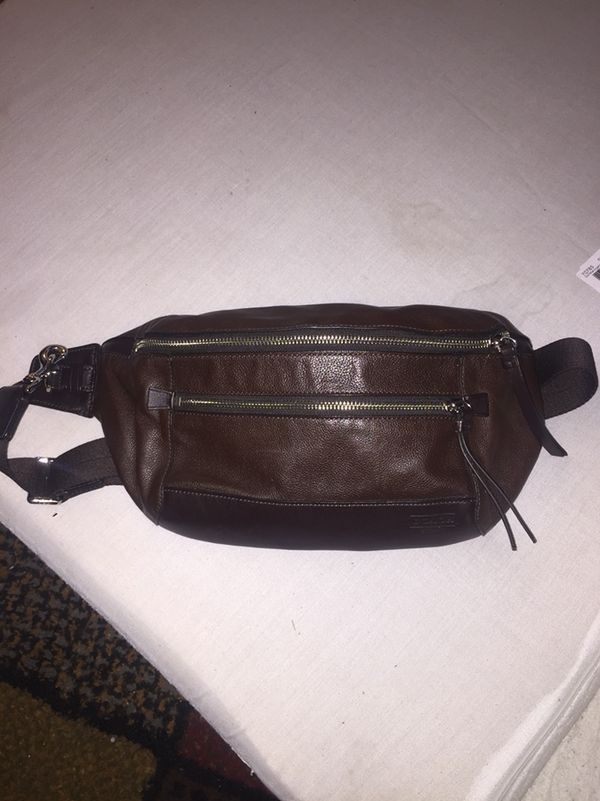 men's coach waist bag