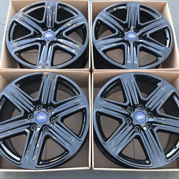 New 20” Oem Ford F-150 Factory Wheels 20 Inch Gloss Black Rims Ford ...