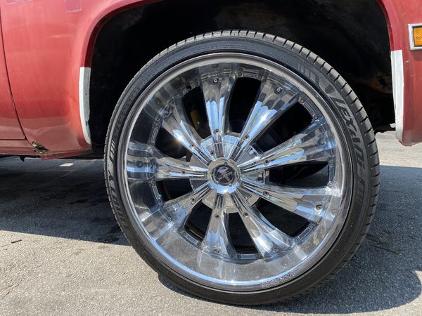 26 inch rims and tires for sale