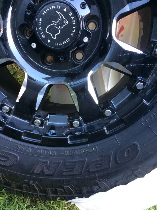 Black rhino hard alloy rims&tires 17” for Sale in Bothell, WA - OfferUp