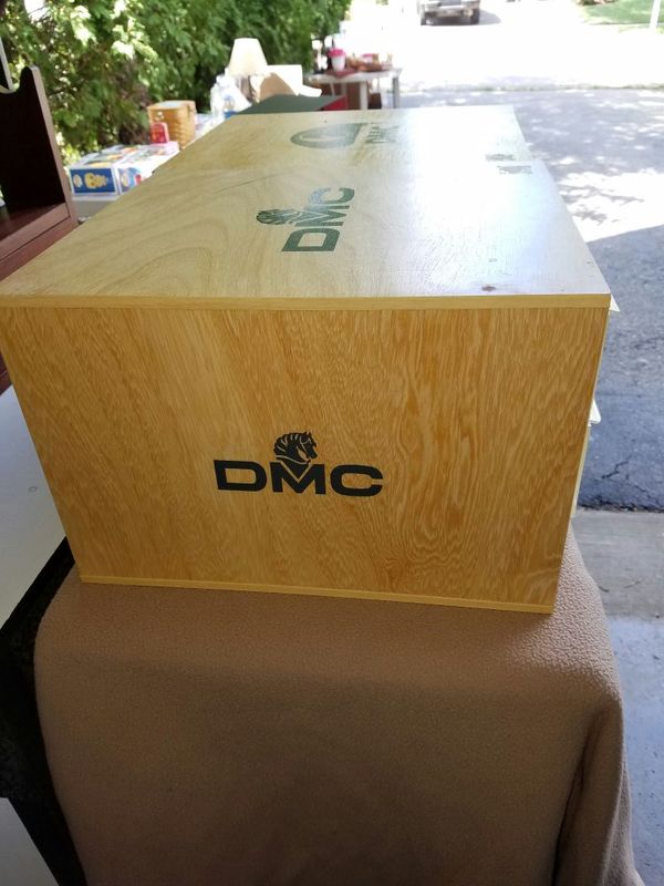 Dmc floss storage wood cross stitch thread for Sale in