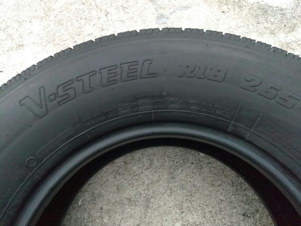 Set Of LT245/75R16 Heavy Duty 10 Ply: Chevy Express Cargo Van, Ford