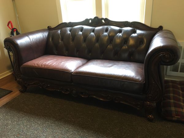 ashley furniture millennium leather sofa