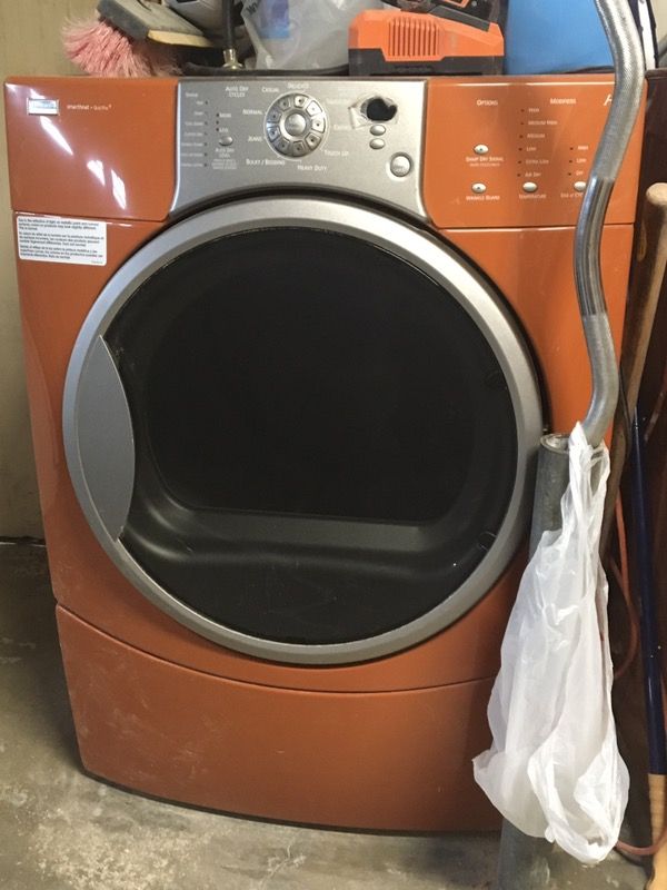 Kenmore Elite He4t Burnt Orange Washer And Dryer Combo For Sale In Cerritos Ca Offerup