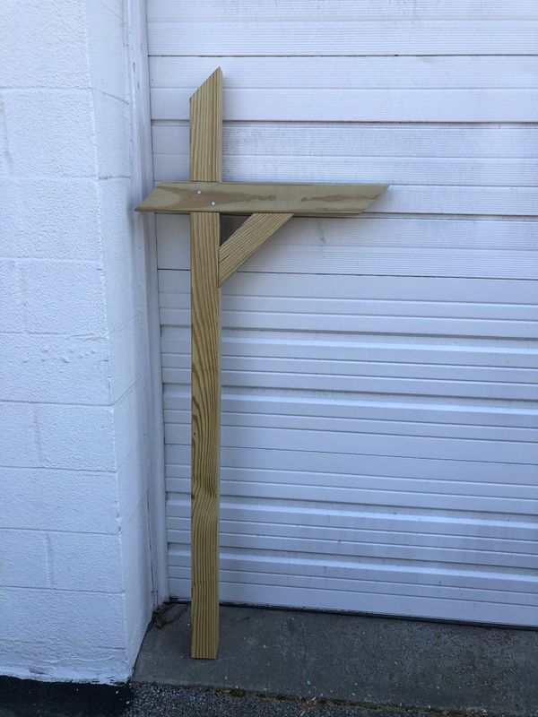 4x4 Treated Wood mailbox post for Sale in Hauppauge, NY OfferUp