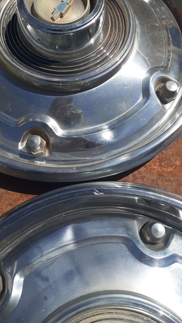 Chevy pickup full face hubcaps. C10 C20 c10 c20 for Sale in Phoenix, AZ OfferUp