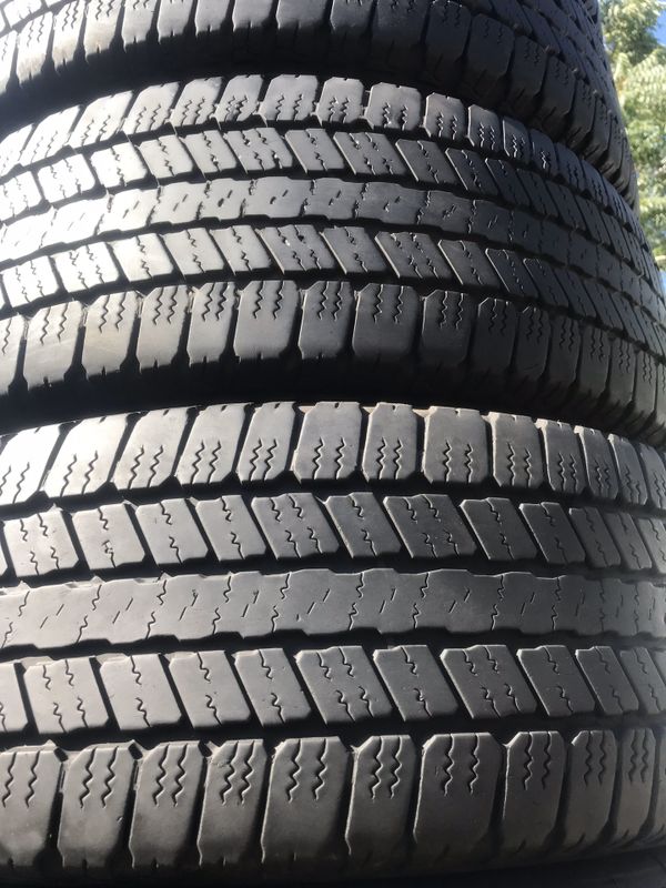 (4) Goodyear 265/60R20 Wrangler RS-A Tires 265 60 20 Used 265/60/20 for ...