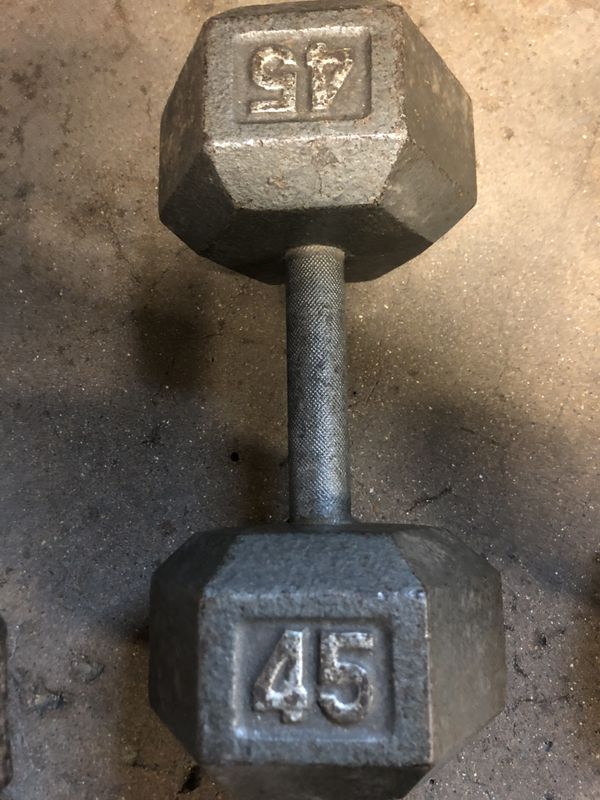 45 lb dumbbells for Sale in Chicago, IL OfferUp
